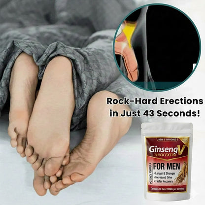 GinsengV Thick Extra 200MG EXTRA POTENT Erection Tabs
